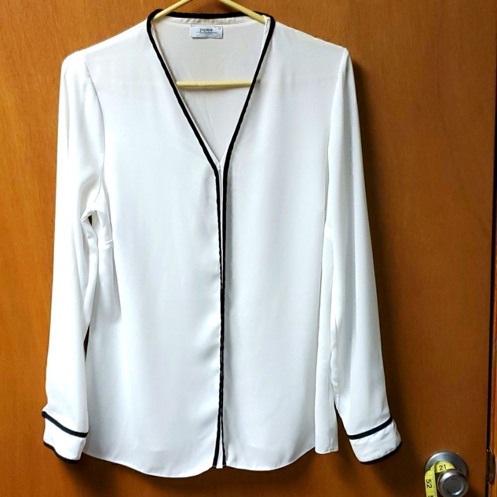 Papaya collection blouse,  size 12